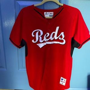 Autographed Billy Hamilton Reds Jersey